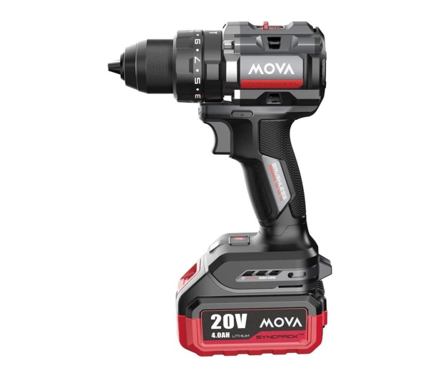 MOVA wiertarko-wkrętarka udarowa bezszczotkowa pd105ik 20v 105n - 1585816 - zdjęcie 2